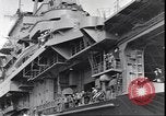 Image of USS Hornet CV-8 Atlantic Ocean, 1941, second 7 stock footage video 65675074564