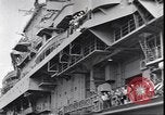 Image of USS Hornet CV-8 Atlantic Ocean, 1941, second 10 stock footage video 65675074564