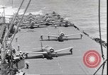 Image of USS Hornet CV-8 Atlantic Ocean, 1941, second 22 stock footage video 65675074564