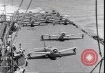 Image of USS Hornet CV-8 Atlantic Ocean, 1941, second 23 stock footage video 65675074564