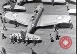 Image of USS Hornet CV-8 Atlantic Ocean, 1941, second 28 stock footage video 65675074564