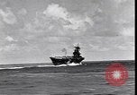 Standbild USS Hornet CV-8 Santa Cruz Inseln Salomonen, 1942, aus Sekunde 52 historischem Filmmaterial Videoclip 65675074568