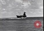 Standbild USS Hornet CV-8 Santa Cruz Inseln Salomonen, 1942, aus Sekunde 53 historischem Filmmaterial Videoclip 65675074568