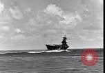 Standbild USS Hornet CV-8 Santa Cruz Inseln Salomonen, 1942, aus Sekunde 54 historischem Filmmaterial Videoclip 65675074568
