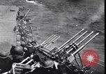 Standbild USS Hornet CV-8 Santa Cruz Inseln Salomonen, 1942, aus Sekunde 62 historischem Filmmaterial Videoclip 65675074568
