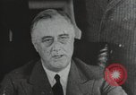 Standbild Präsident Franklin Roosevelt Neufundland, 1941, aus Sekunde 30 historischem Filmmaterial Videoclip 65675074588