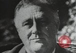 Standbild Präsident Franklin Roosevelt Neufundland, 1941, aus Sekunde 36 historischem Filmmaterial Videoclip 65675074588