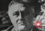 Standbild Präsident Franklin Roosevelt Neufundland, 1941, aus Sekunde 37 historischem Filmmaterial Videoclip 65675074588