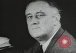 Standbild Präsident Franklin Roosevelt Neufundland, 1941, aus Sekunde 43 historischem Filmmaterial Videoclip 65675074588