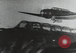Standbild Japanische Bomberflugzeuge Pearl Harbor Hawaii USA, 1941, aus Sekunde 45 historischem Filmmaterial Videoclip 65675074590