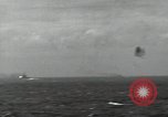 Standbild USA Task Force Leyte Gulf Philippinen, 1944, aus Sekunde 40 historischem Filmmaterial Videoclip 65675074595