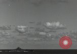 Standbild japanische Flugzeuge Leyte Gulf Philippinen, 1944, aus Sekunde 62 historischem Filmmaterial Videoclip 65675074596