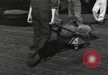 Image of F6F Hellcat fighters Leyte Gulf Philippines, 1944, second 21 stock footage video 65675074598