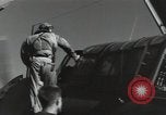 Image of F6F Hellcat fighters Leyte Gulf Philippines, 1944, second 37 stock footage video 65675074598