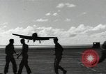 Image of F6F Hellcat fighters Leyte Gulf Philippines, 1944, second 49 stock footage video 65675074598