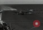 Standbild TBF Avenger Torpedo Bomber Golf von Leyte, 1944, aus Sekunde 61 historischem Filmmaterial Videoclip 65675074607