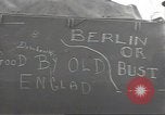 Immagine di Noi serbatoi legato per D-Day Tidworth Inghilterra, 1944, secondo 17 filmato di repertorio 65675074612
