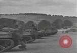 Immagine di Noi serbatoi legato per D-Day Tidworth Inghilterra, 1944, secondo 21 filmato di repertorio 65675074612