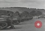 Immagine di Noi serbatoi legato per D-Day Tidworth Inghilterra, 1944, secondo 24 filmato di repertorio 65675074612