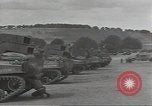 Immagine di Noi serbatoi legato per D-Day Tidworth Inghilterra, 1944, secondo 27 filmato di repertorio 65675074612