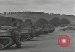 Immagine di Noi serbatoi legato per D-Day Tidworth Inghilterra, 1944, secondo 28 filmato di repertorio 65675074612