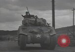 Standbild USA Tanks Tidworth England, 1944, aus Sekunde 23 historischem Filmmaterial Videoclip 65675074614