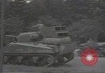 Standbild USA Tanks Tidworth England, 1944, aus Sekunde 44 historischem Filmmaterial Videoclip 65675074614