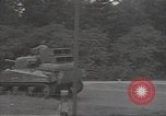 Standbild USA Tanks Tidworth England, 1944, aus Sekunde 45 historischem Filmmaterial Videoclip 65675074614