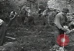Image of Civilian Conservation Corps constructing roads and bridges United States USA, 1936, second 28 stock footage video 65675074627