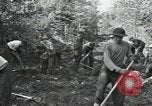 Image of Civilian Conservation Corps constructing roads and bridges United States USA, 1936, second 32 stock footage video 65675074627