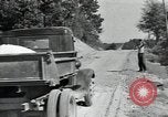 Image of Civilian Conservation Corps constructing roads and bridges United States USA, 1936, second 58 stock footage video 65675074627