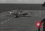 Image of Marine F4U Corsairs of VMF-112 Pacific Theater, 1945, second 9 stock footage video 65675074656