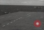 Image of Marine F4U Corsairs of VMF-112 Pacific Theater, 1945, second 16 stock footage video 65675074656