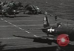Image of Marine F4U Corsairs of VMF-112 Pacific Theater, 1945, second 20 stock footage video 65675074656