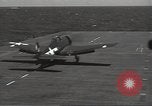 Image of Marine F4U Corsairs of VMF-112 Pacific Theater, 1945, second 24 stock footage video 65675074656