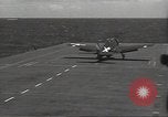 Image of Marine F4U Corsairs of VMF-112 Pacific Theater, 1945, second 25 stock footage video 65675074656