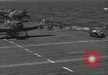 Image of Marine F4U Corsairs of VMF-112 Pacific Theater, 1945, second 32 stock footage video 65675074656