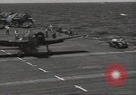 Image of Marine F4U Corsairs of VMF-112 Pacific Theater, 1945, second 33 stock footage video 65675074656