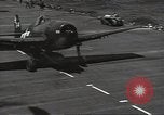 Image of Marine F4U Corsairs of VMF-112 Pacific Theater, 1945, second 45 stock footage video 65675074656