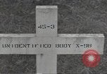 Immagine di Stati Uniti cimitero Guadalcanal nelle Isole Salomone, 1944, secondo 56 filmato di repertorio 65675074668