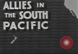 Immagine di Soldati statunitensi Oceano Pacifico del sud, 1944, secondo 23 filmato di repertorio 65675074670