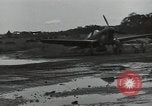 Image of P-40 Warhawk fighter Guadalcanal Solomon Islands, 1943, second 15 stock footage video 65675074691