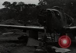 Image of P-40 Warhawk fighter Guadalcanal Solomon Islands, 1943, second 16 stock footage video 65675074691