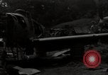 Image of P-40 Warhawk fighter Guadalcanal Solomon Islands, 1943, second 19 stock footage video 65675074691