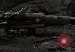 Image of P-40 Warhawk fighter Guadalcanal Solomon Islands, 1943, second 23 stock footage video 65675074691