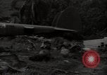 Image of P-40 Warhawk fighter Guadalcanal Solomon Islands, 1943, second 25 stock footage video 65675074691