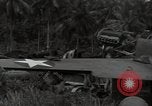 Image of P-40 Warhawk fighter Guadalcanal Solomon Islands, 1943, second 31 stock footage video 65675074691