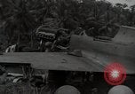 Image of P-40 Warhawk fighter Guadalcanal Solomon Islands, 1943, second 33 stock footage video 65675074691
