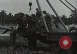 Image of P-40 Warhawk fighter Guadalcanal Solomon Islands, 1943, second 41 stock footage video 65675074691