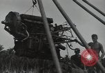 Image of P-40 Warhawk fighter Guadalcanal Solomon Islands, 1943, second 53 stock footage video 65675074691